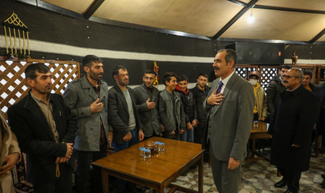 Hayrullah Tanış, gençlik meclisi üyeleriyle bir araya geldi