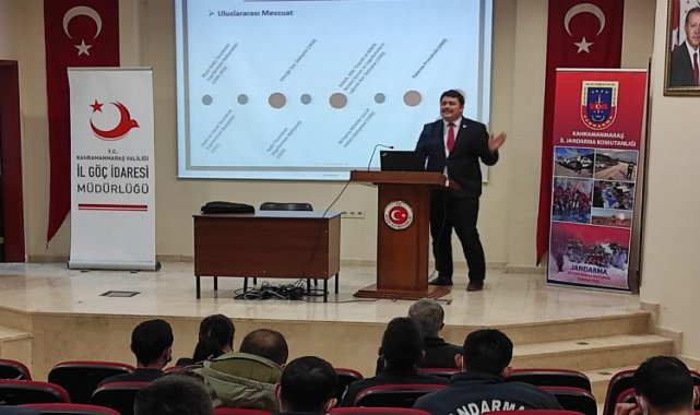 Kahramanmaraş'ta 'İnsan Ticareti ve Düzensiz Göçle Mücadele Eğitimi' düzenlendi
