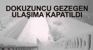 VAN BAHÇESARAY YOLU KAPANDI