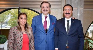 Başkan SÜER, TOBB Başkanı Hisarcıkoğlu'na Projelerini Anlattı