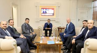 Aydın'dan Vali Bilmez'e Ziyaret
