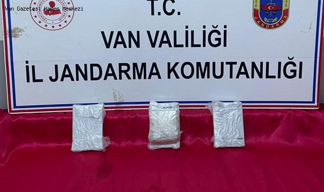 Van'da 2 kilo 100 gram eroin ele geçirildi