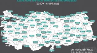 Vaka Sayısı Haritası Açıklandı