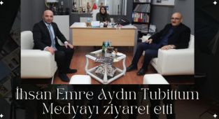 İhsan Emre Aydın Tubittum Medyayı ziyaret etti