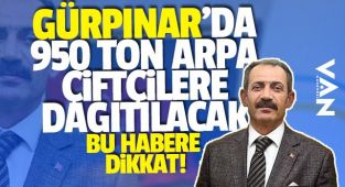 Tanış: 950 ton sertifikalı arpayı ulaştıracağız