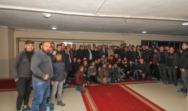 Tanış, gençlik meclisi üyeleriyle bir araya gelmeye devam ediyor...