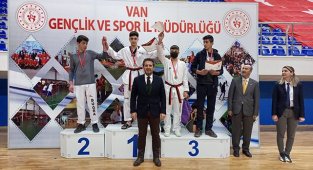 Van'da okul sporları Taekwondo Grup Müsabakaları sona erdi