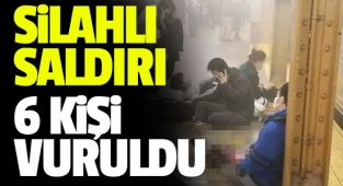Silahlı saldırı! 6 kişi vuruldu, çok sayıda patlayıcı