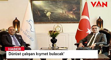 Başkan Kandaşoğlu, ‘Dürüst çalışan kıymet bulacak’