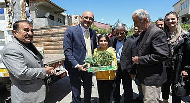 İpekyolu Belediyesinden sebze fidesi dağıtımı