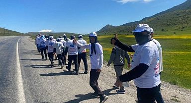 Kadınlar Van Gölü için 430 kilometre yürüyor 