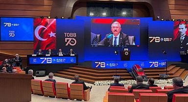 TOBB Genel Kurulu’na Necdet Takva başkanlık etti