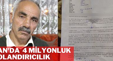 Van'da 4 milyonluk dolandırıcılık!