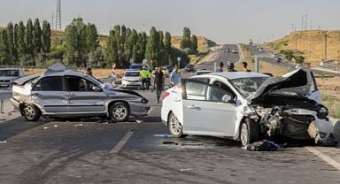 Van'da bin 406 trafik kazası meydana geldi  