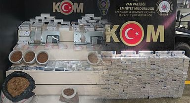Yüklü miktarda gümrük kaçağı malzeme ele geçirildi!