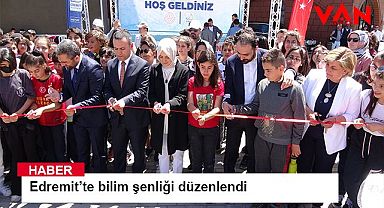 Edremit’te bilim şenliği düzenlendi