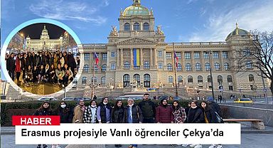 Erasmus projesiyle Vanlı öğrenciler Çekya’da