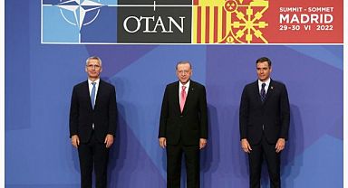 Erdoğan'ın NATO zirvesindeki samimi görüntüsü