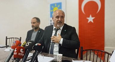 İyi Parti Van il başkanı Özgökçe, Basına yemekte demeç verdi