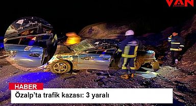 Özalp’ta trafik kazası: 3 yaralı