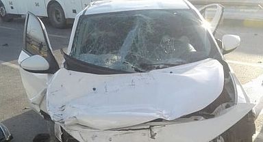 Van'da 3 araç birbirine girdi 7 yaralı var 