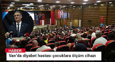 Van’da diyabet hastası çocuklara ölçüm cihazı dağıtıldı 