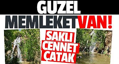 Van'da keşf edilmemiş şelale gün yüzüne çıktı