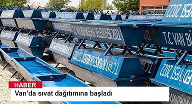 Van’da sıvat dağıtımına başladı