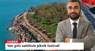 Van gölü sahilinde piknik festivali 