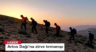 Artos Dağı’na zirve tırmanışı
