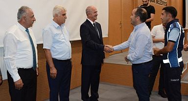 Başkan Akmandan Bayramlaşma merasimi