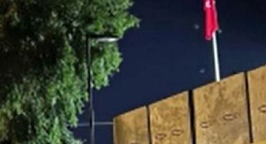 Başkonsolosluğu yakınına roketli saldırı