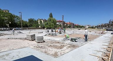 Selimbey Mahallesinde park yapımına başlandı