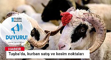 Tuşba’da, kurban satış ve kesim noktalarını belirledi