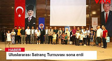 Uluslararası Satranç Turnuvası sona erdi