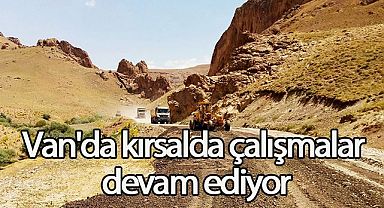 Van'da kırsalda çalışmalar devam ediyor