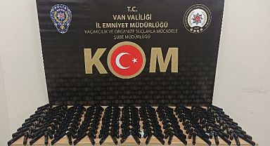 Van'da Silah ticareti yapan 10 kişi gözaltına alındı