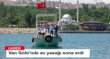 Van Gölü’ndeki av yasağı sona erdi