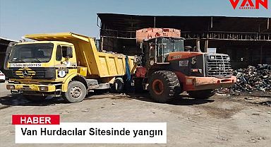 Van Hurdacılar Sitesinde yangın