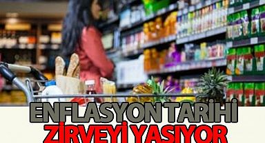 ENFLASYON TARİHİ ZİRVEYİ YAŞIYOR