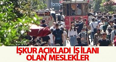 İŞKUR, en fazla açık iş ilanı olan meslekleri açıkladı