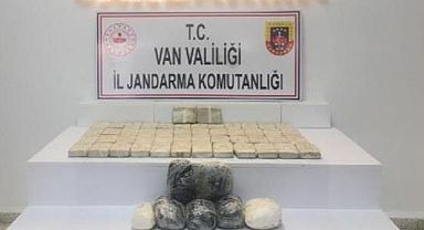 Van'da 25 kilo eroin ve 6 kilo metamfetamine 2 gözaltı