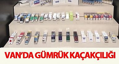 Van’da gümrük kaçakçılığı 