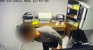 Van haber, Bir iş yerinde soygun!