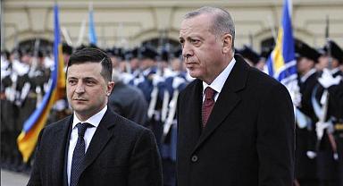 Cumhurbaşkanı Erdoğan, Zelenskiy ile görüştü