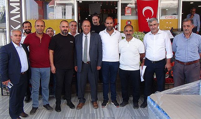 Kandaşoğlu' esnaf ve tüccarları ziyaret etmeye devam ediyor