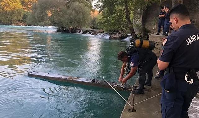 Manavgat ırmağına atladı! Kurtarılamadı