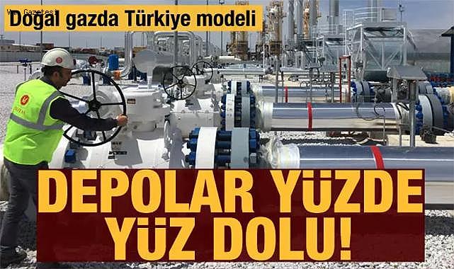 TÜRKİYE'YE ÜLKEDEN DOĞALGAZ GELİYOR