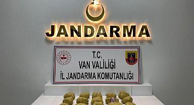Van'da 9 kilo 317 gram Toz Esrar Operasyonu