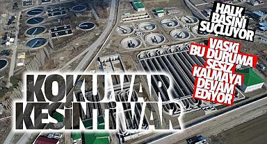 VASKİ'DE SON DURUM! KOKU VAR, KESİNTİ VAR